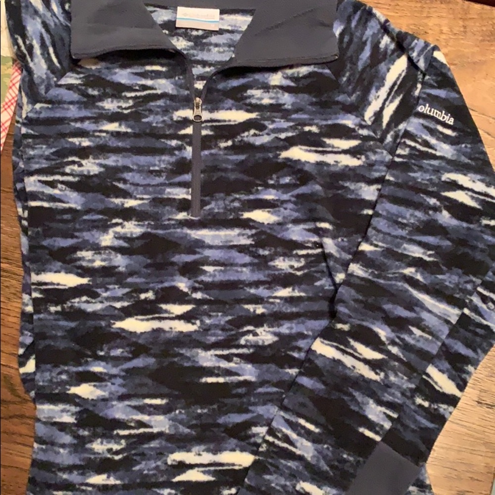 🎉♥️2XHP♥️🎉Columbia fleece 1/4 zip top - Picture 3 of 3